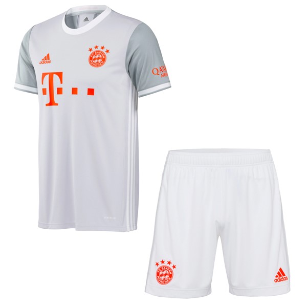 Camiseta Bayern Munich 2ª Kit Niños 2020 2021 Blanco